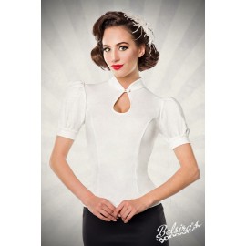 Jersey-Bluse