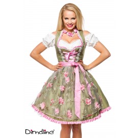 Dirndl mit Blumenschürze